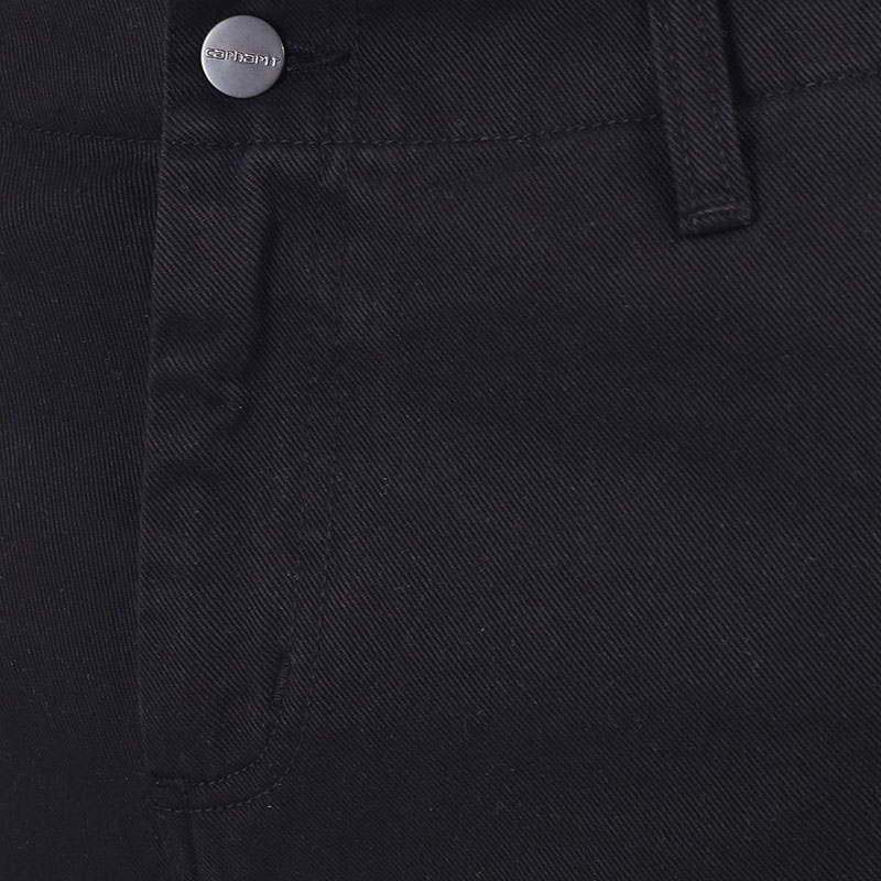 мужские черные брюки Carhartt WIP Regular Cargo Pant I029793-garment dyed - цена, описание, фото 2